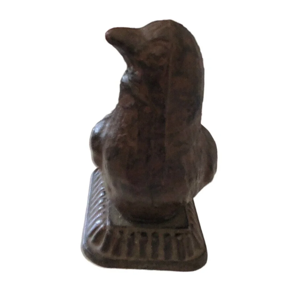 Antique Cast Iron Bird Door Stop Stay Figural Decor Pigeon Dove Bookend Target